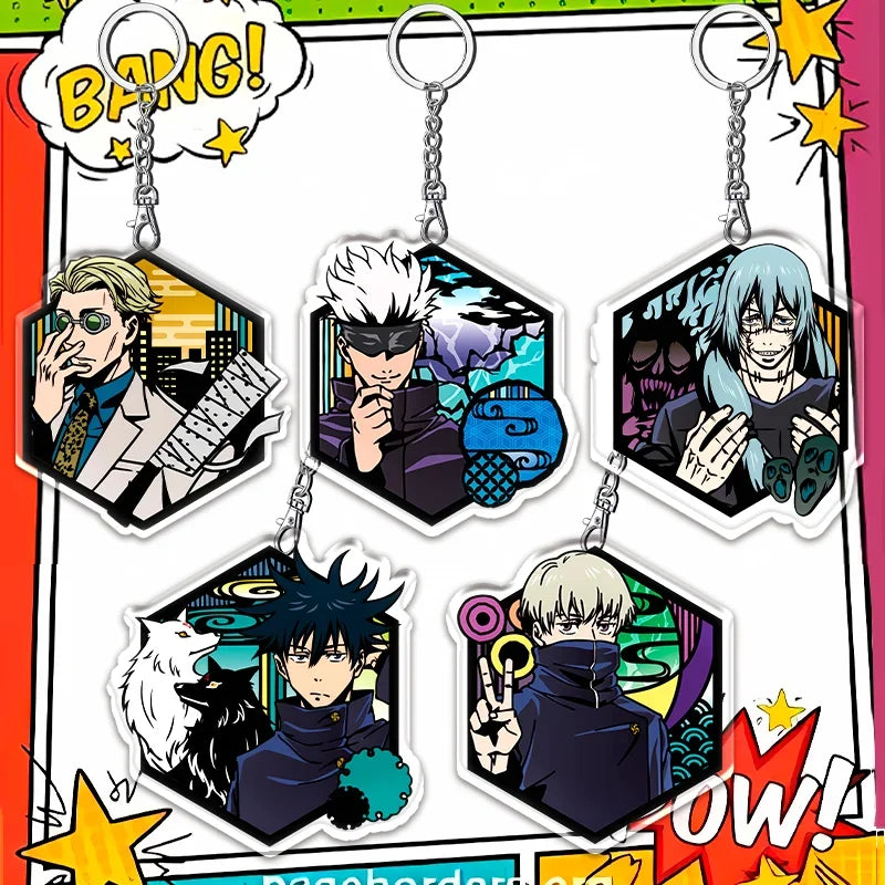 Porte-clés Jujutsu Kaisen (14 Choix)