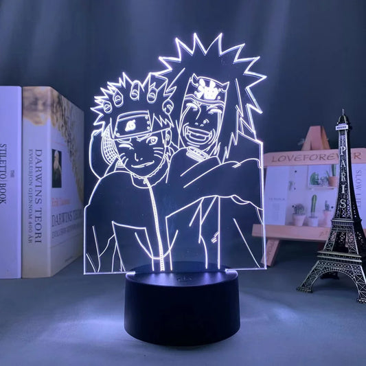 Lampe Naruto et Jiraya