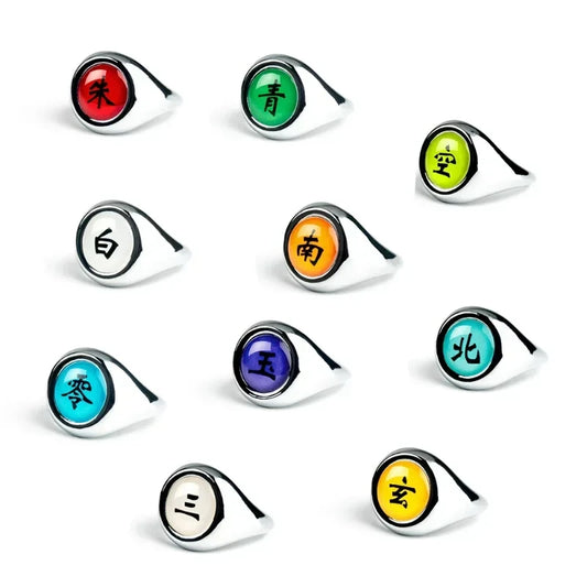 Bagues Akatsuki (8 Choix)