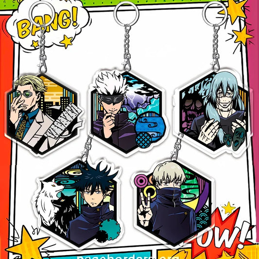 Porte-clés Jujutsu Kaisen (14 Choix)